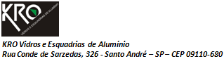 KRO Vidros e Esquadrias de Alumínio - Foto 1