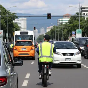 ação educativa de trânsito