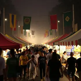 quermesse tradicional no ABC Paulista