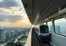 São Paulo a Santos de trem