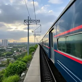trem entre São Paulo e Santos