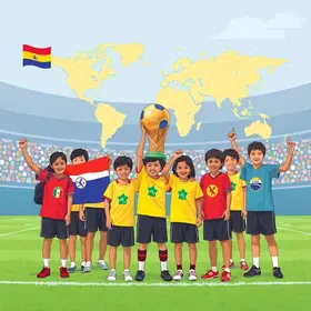 escolas paulistas têm alunos de quase todos os países da Copa do Mundo