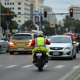 GCM atira em motociclista