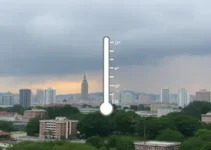 temperatura despenca em SP