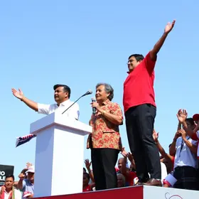 primeiro dia de campanha em SP