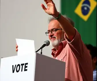 Lula vota em São Bernardo do Campo