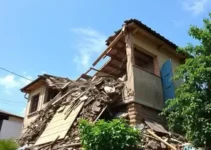 casa desabou em Diadema
