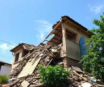 casa desabou em Diadema
